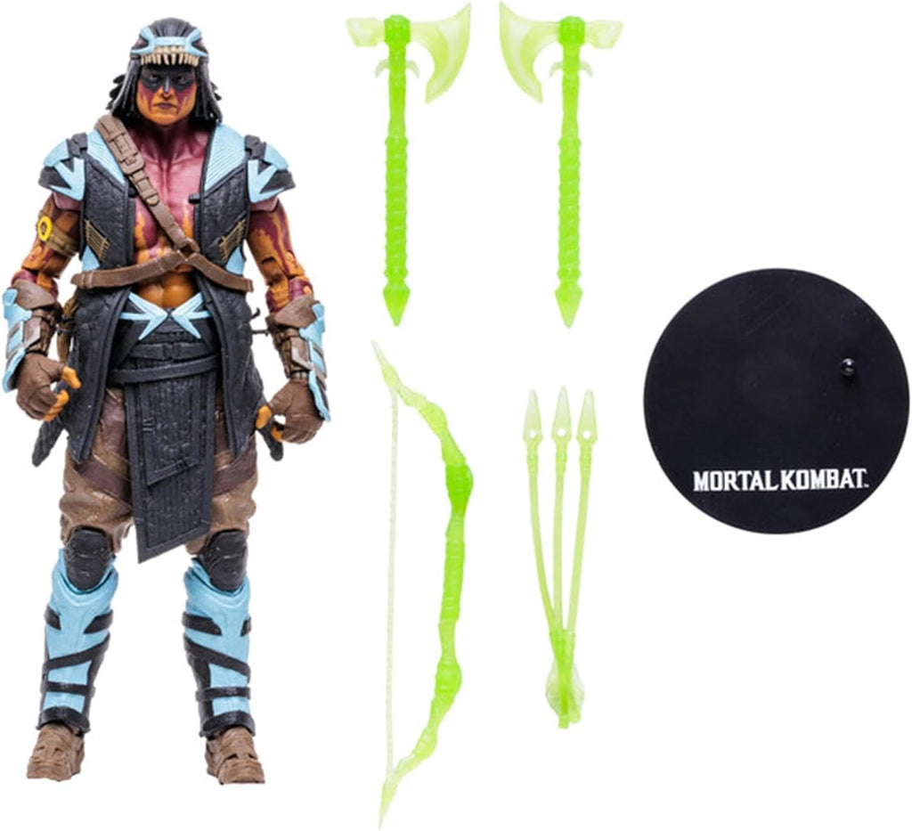 McFarlane - Mortal Kombat 7" Figures Wave 9 - Nightwolf | Mortal Kombat 7 Inch Action Figure Wave 9 - Nightwolf