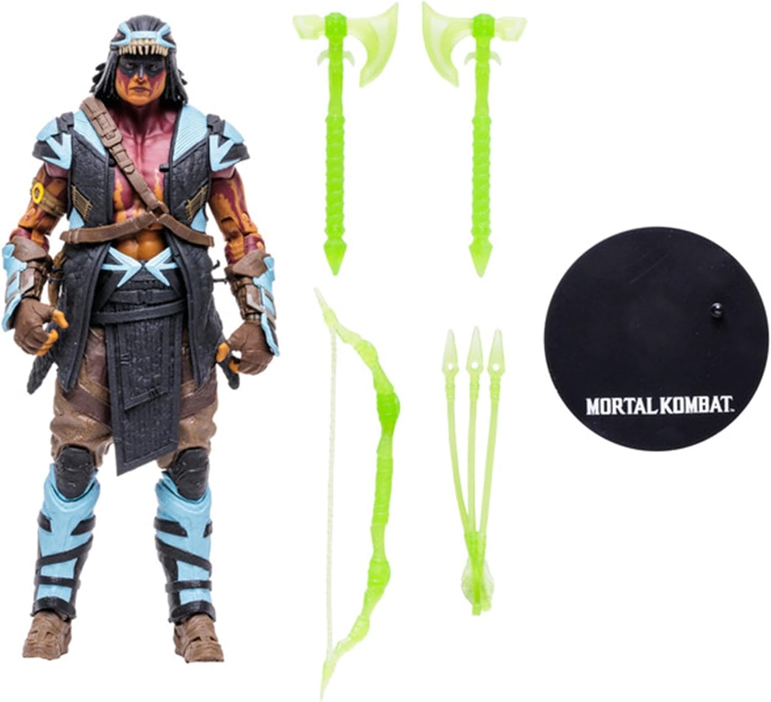 McFarlane - Mortal Kombat 7" Figures Wave 9 - Nightwolf | Mortal Kombat 7 Inch Action Figure Wave 9 - Nightwolf