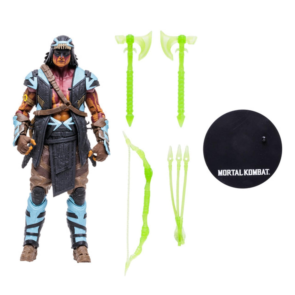McFarlane - Mortal Kombat 7" Figures Wave 9 - Nightwolf | Mortal Kombat 7 Inch Action Figure Wave 9 - Nightwolf