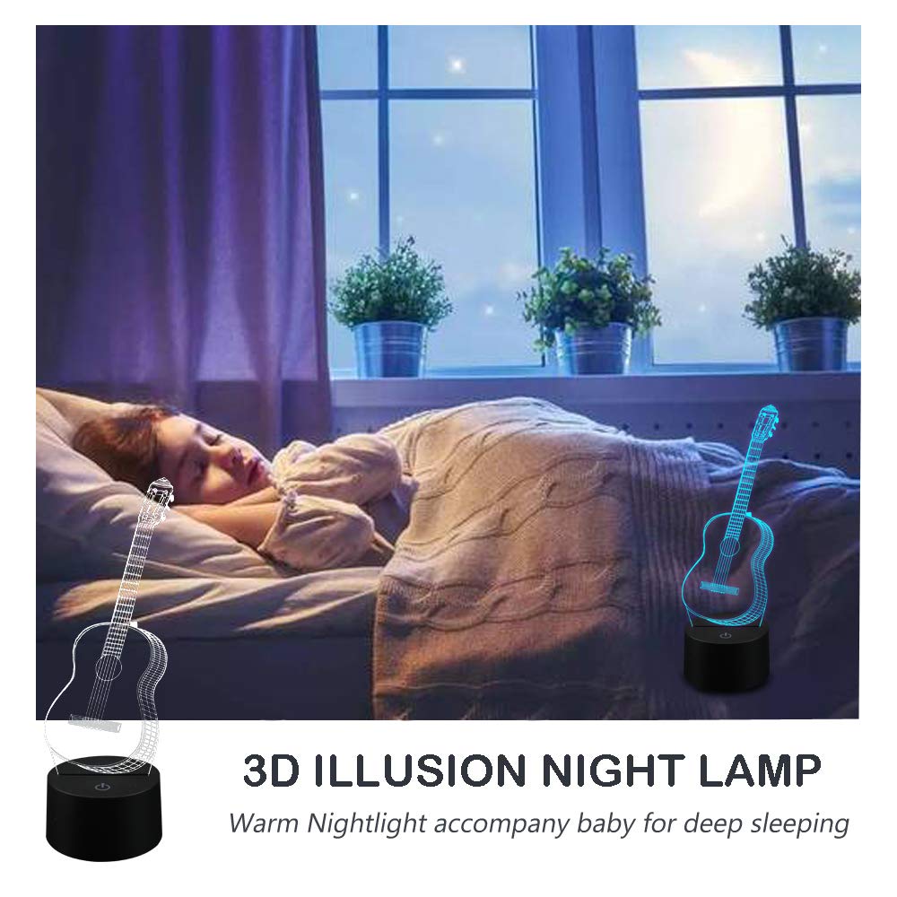 AZIMOM 3D Illusion Night Light – 5 Designs
