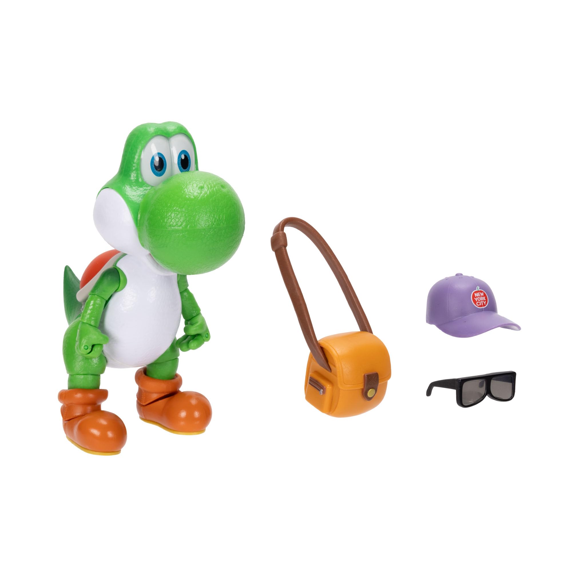 The Super Mario Galaxy Movie 5” Action Figures Series 1 – Bowser Jr. Figure with Paint Brush Accessory - Premium Details and 17 Points of Articulation