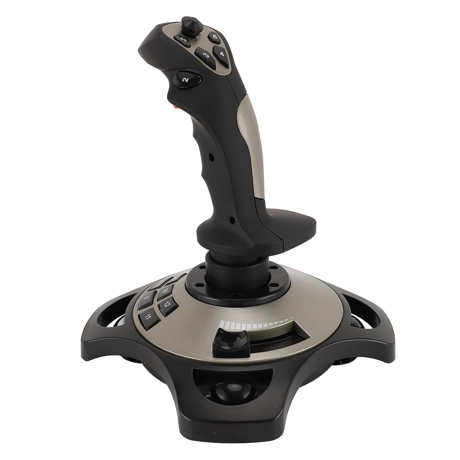 Masyrt Wired PC Flight Joystick with Vibration Function, Flight Simulator Control Stick with Throttle Control, Compatible with 7 8 10 11 for Computer, Laptop - Flex Gamingproduct_type