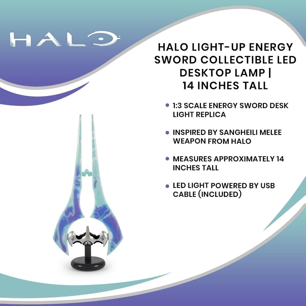 Ukonic Halo Covenant Energy Sword LED Desk Lamp