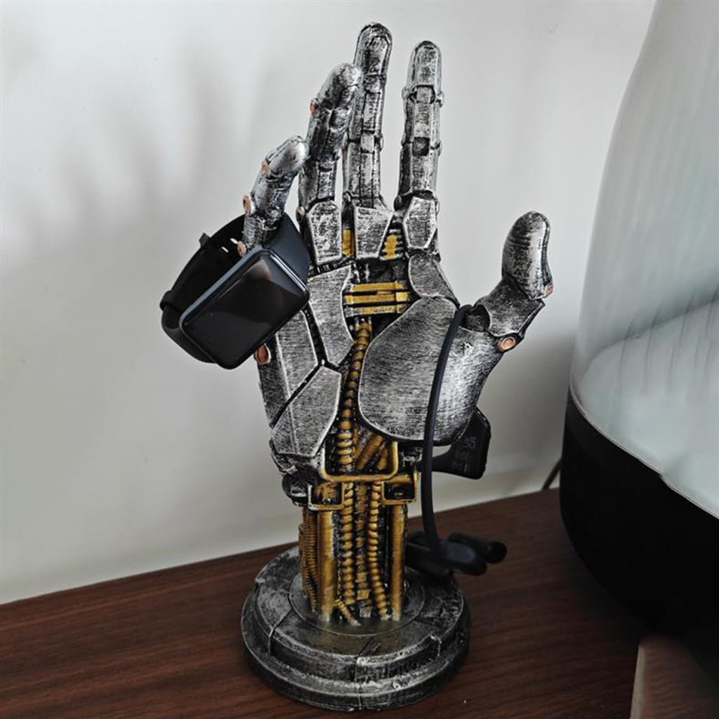Game Controller Stand Holder for PS4 PS5 Xbox Switch Pro Headset Desk Stand Display Holder Mechanical Hand Gaming Accessories Desk Decor Figure (Black) - Flex Gamingproduct_type
