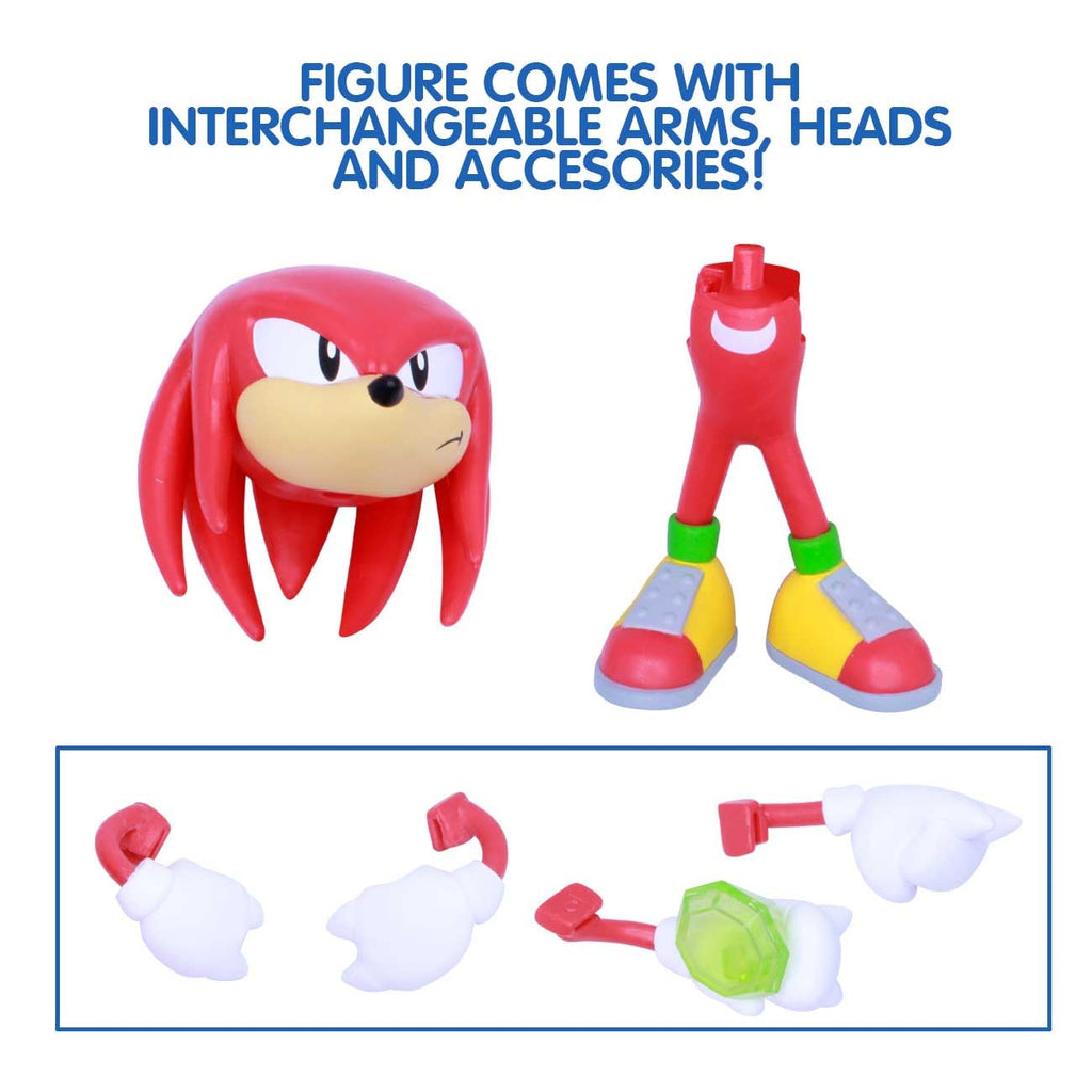 Sonic the Hedgehog Action Figure – 4" Articulated Collectible with Interchangeable Arms & Accessories - Flex Gamingproduct_type