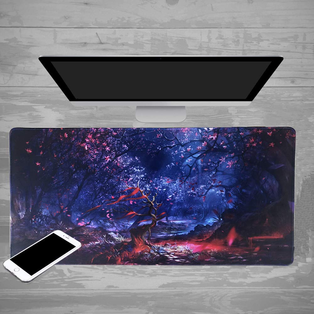 XXL Professional Large Mouse Pad & Computer Game Mouse Mat (35.4x15.7x0.1IN, Map) (90 * 40 Map) - Flex Gamingproduct_type
