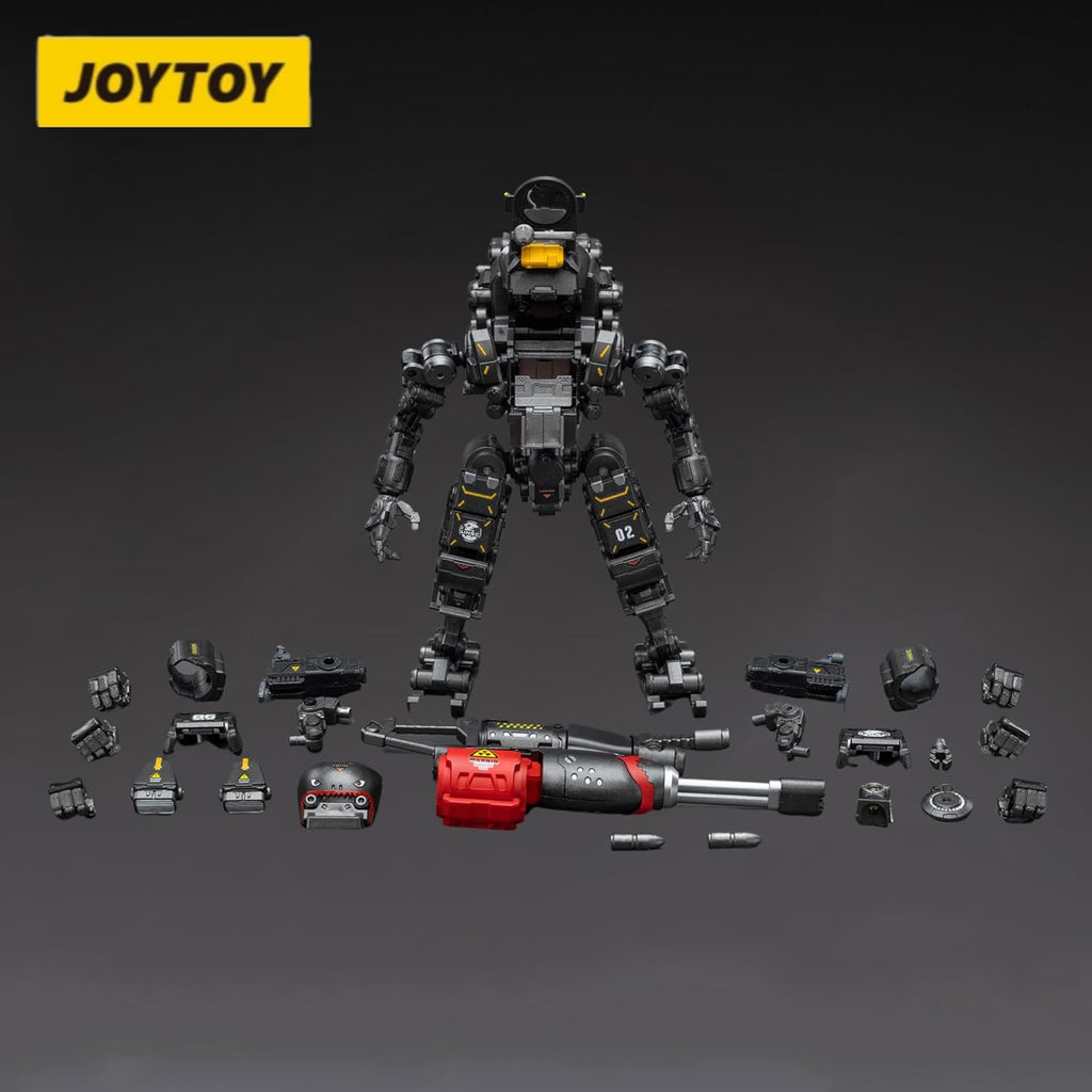 JOYTOY Action Figures 1/25 God of War 86-II Assault Anime Soldier Figure and Mecha PVC DIY Robot Collectible Military Model Collection
