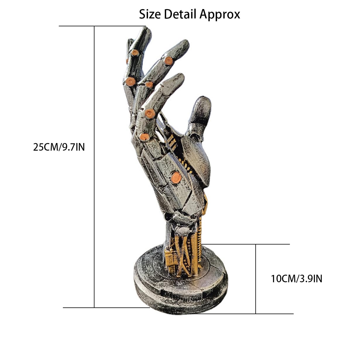 Game Controller Stand Holder for PS4 PS5 Xbox Switch Pro Headset Desk Stand Display Holder Mechanical Hand Gaming Accessories Desk Decor Figure (Black) - Flex Gamingproduct_type