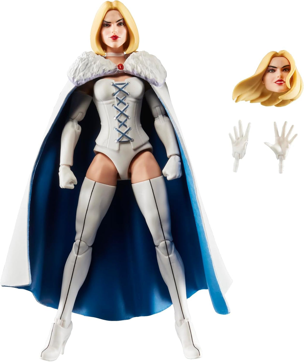 Marvel Legends Series Emma Frost, X-Men '97 Collectible 6-Inch Action Figure Toy | Marvel Legends X-Men '97 6 Inch Action Figure Wave 3 - Emma Frost