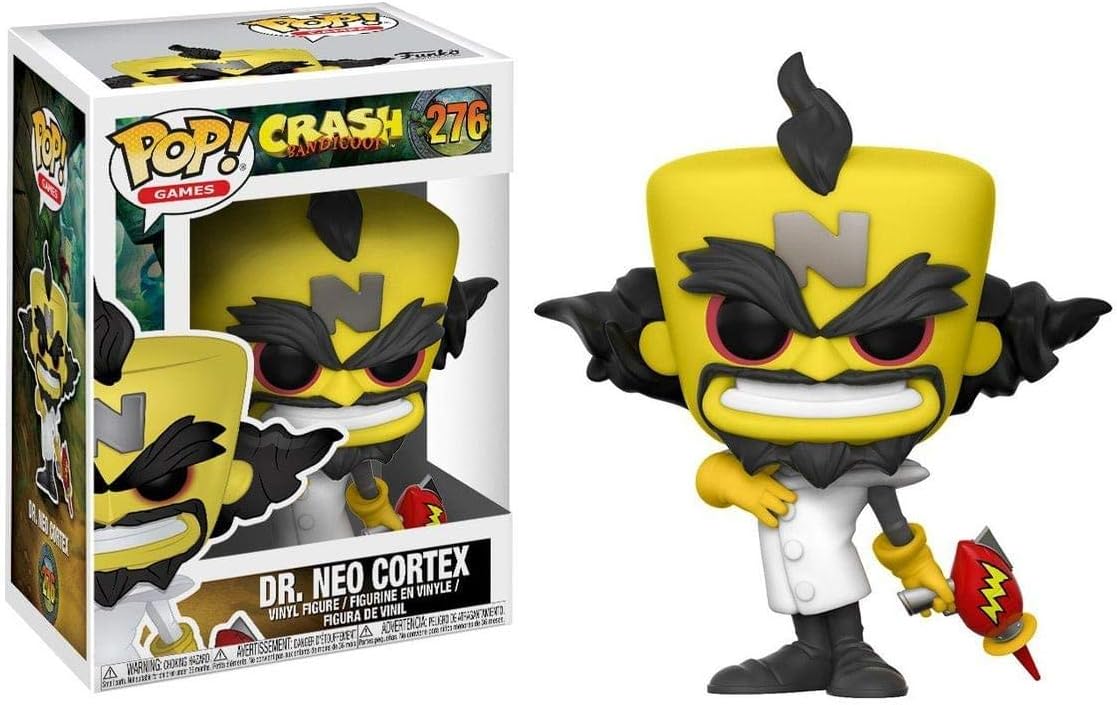 Funko Pop! Games: Crash Bandicoot Neo Cortex Collectible Figure