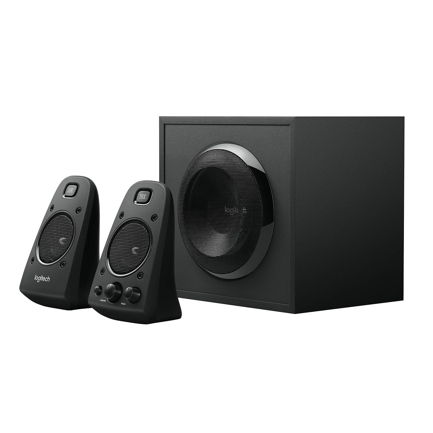 Logitech Z625 Powerful THX® Certified 2.1 Speaker System with Optical Input