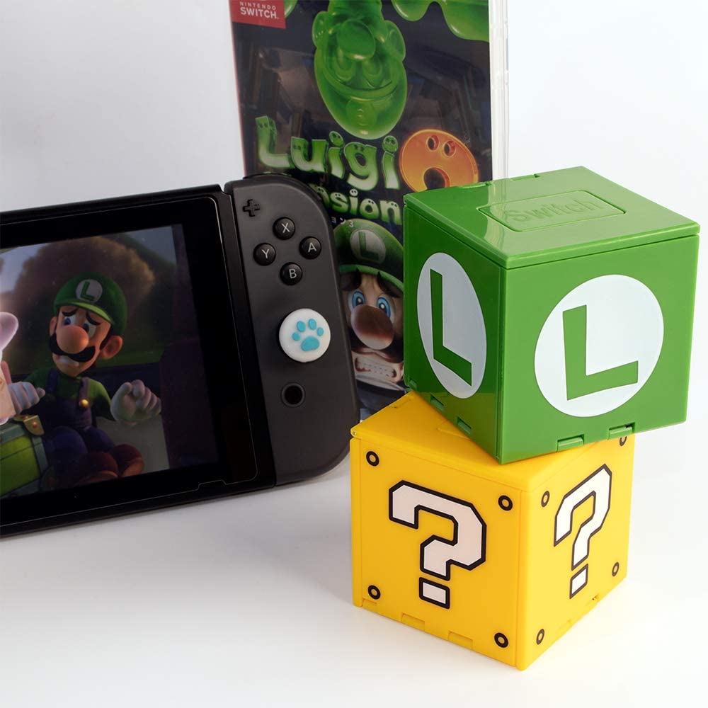 Game Card Holder for Nintendo Switch - 16 Game Card Case Storage Cube, Portable Organizer for Switch Lite - Flex Gamingproduct_type