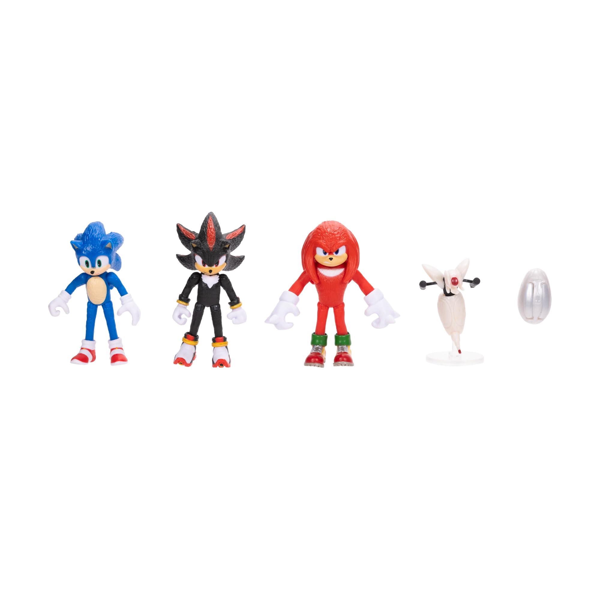 Sonic the Hedgehog 3 Action Figures - 2.5-Inch Collector Set with Knuckles, Shadow, Buzz Bomber & Drone - Flex Gamingproduct_type