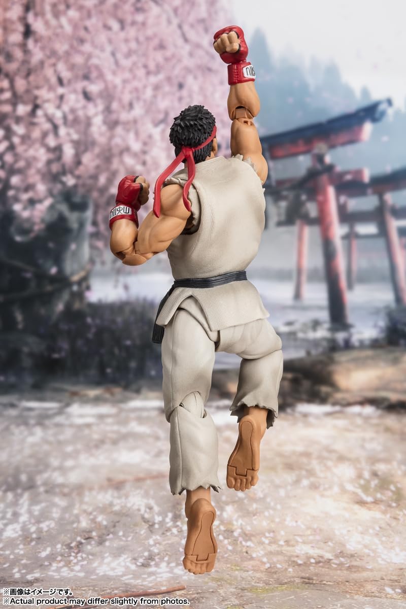 TAMASHII NATIONS - Street Fighter - Ryu - Outfit 2 (Classic Outfit), Bandai Spirits S.H.Figuarts Action Figure