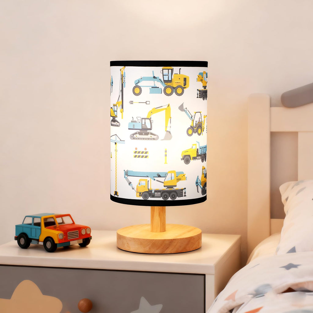 Glooglitter Linen Bedside Lamp – 21 Styles