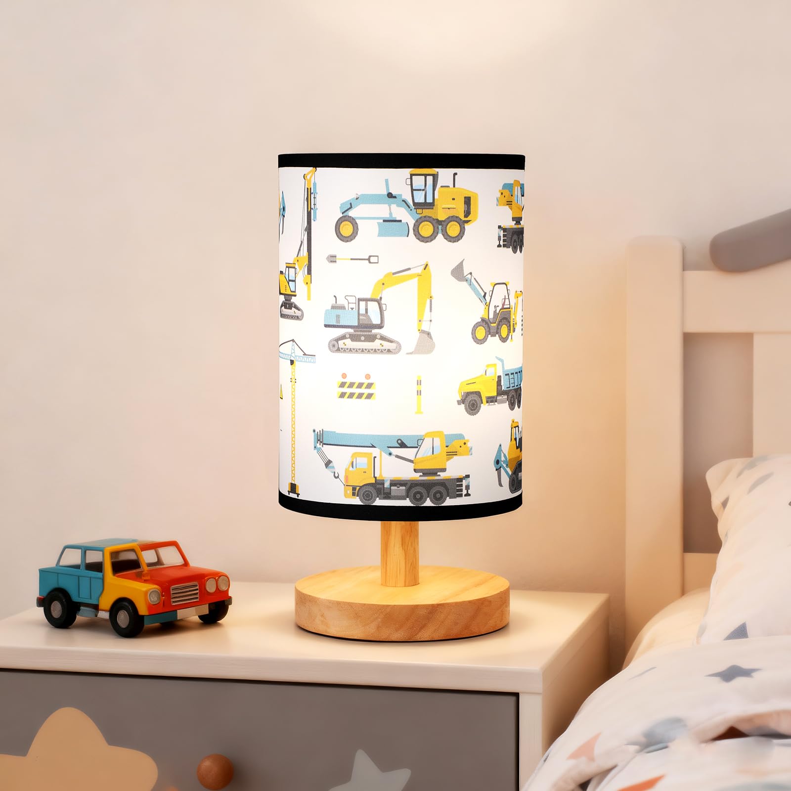Glooglitter Linen Bedside Lamp – 21 Styles