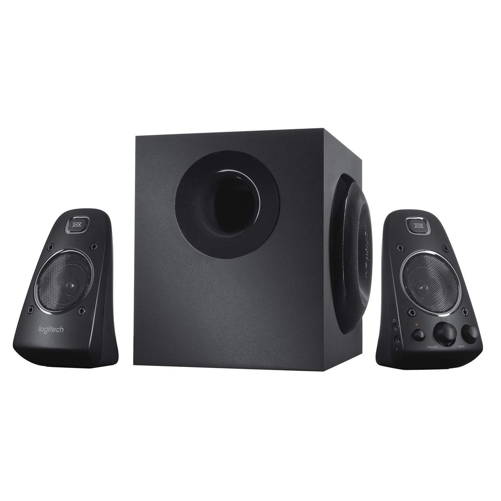 Logitech Z625 Powerful THX® Certified 2.1 Speaker System with Optical Input