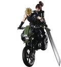 Square Enix Final Fantasy VII Remake: Cloud Strife, Jessie and Motorcycle Play Arts Kai Action Figure Set Jessie: W 3.13" x D 2.23" x H 9.72" | Final Fantasy VII 10 Inch Action Figure Play Arts Kai - Jessie with Cloud & Motorcycle Set