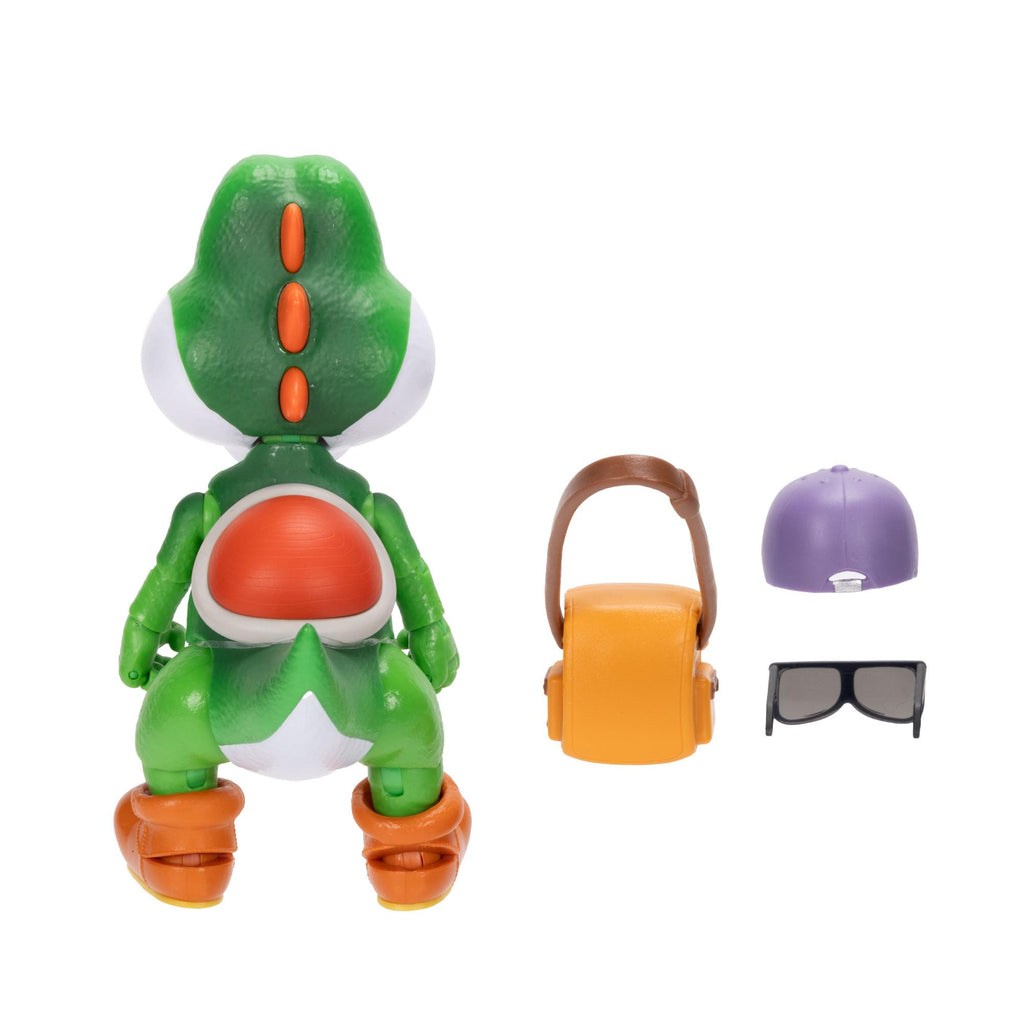 The Super Mario Galaxy Movie 5” Action Figures Series 1 – Bowser Jr. Figure with Paint Brush Accessory - Premium Details and 17 Points of Articulation