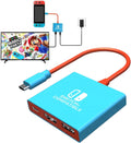 pdobq Portable Nintendo Switch Docking Station – 3 Cable Lengths