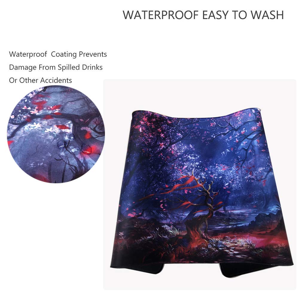 XXL Professional Large Mouse Pad & Computer Game Mouse Mat (35.4x15.7x0.1IN, Map) (90 * 40 Map) - Flex Gamingproduct_type