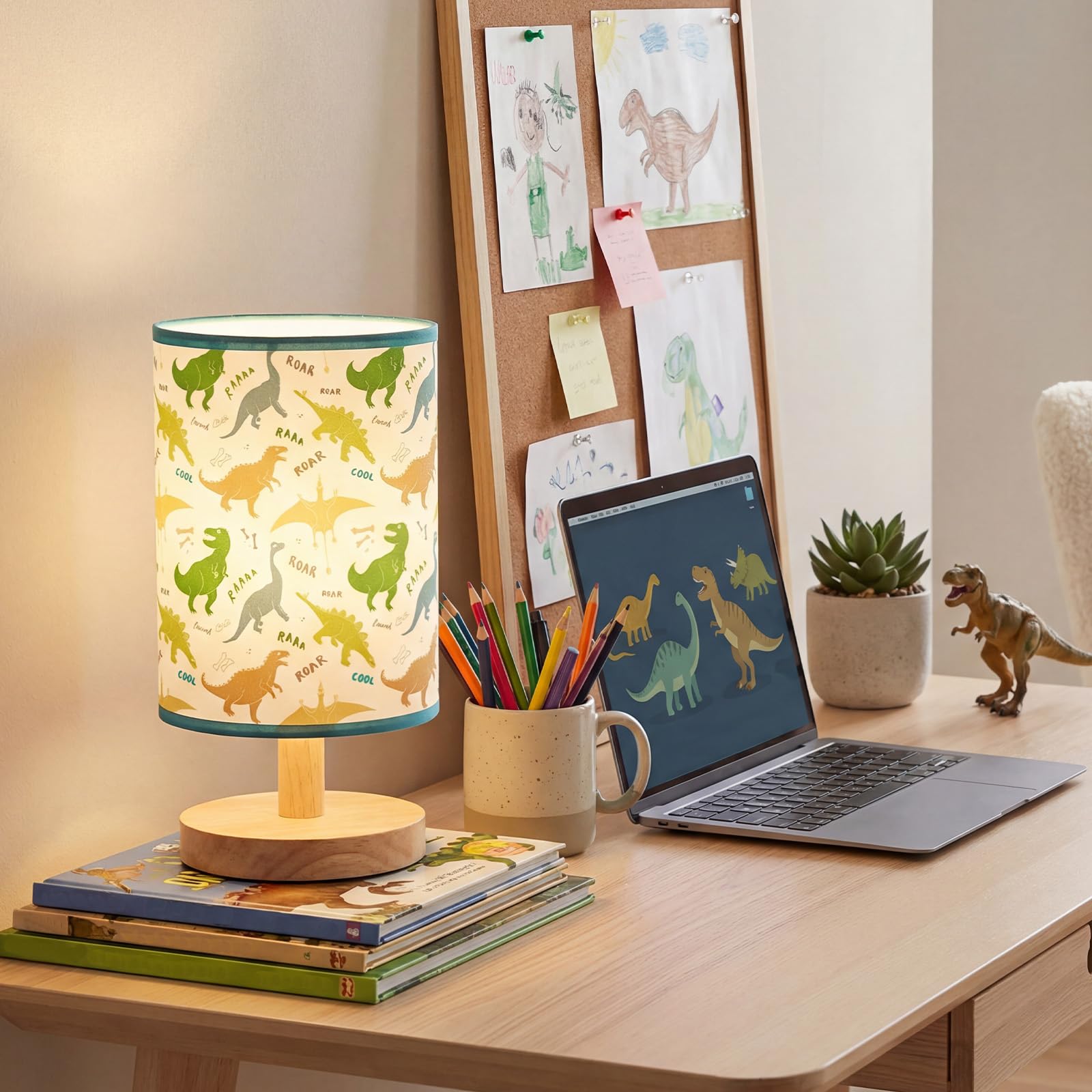 Glooglitter Linen Bedside Lamp – 21 Styles