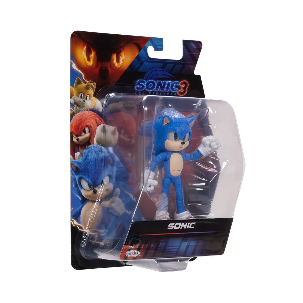 Sonic The Hedgehog – 5-Inch Shadow Action Figure – 20+ Points of Articulation – Official Collector Toy – Boys & Girls Ages 3+ | Sonic The Hedgehog Movie 5 Inch Action Figure Wave 1 - Shadow (Closed Mouth)