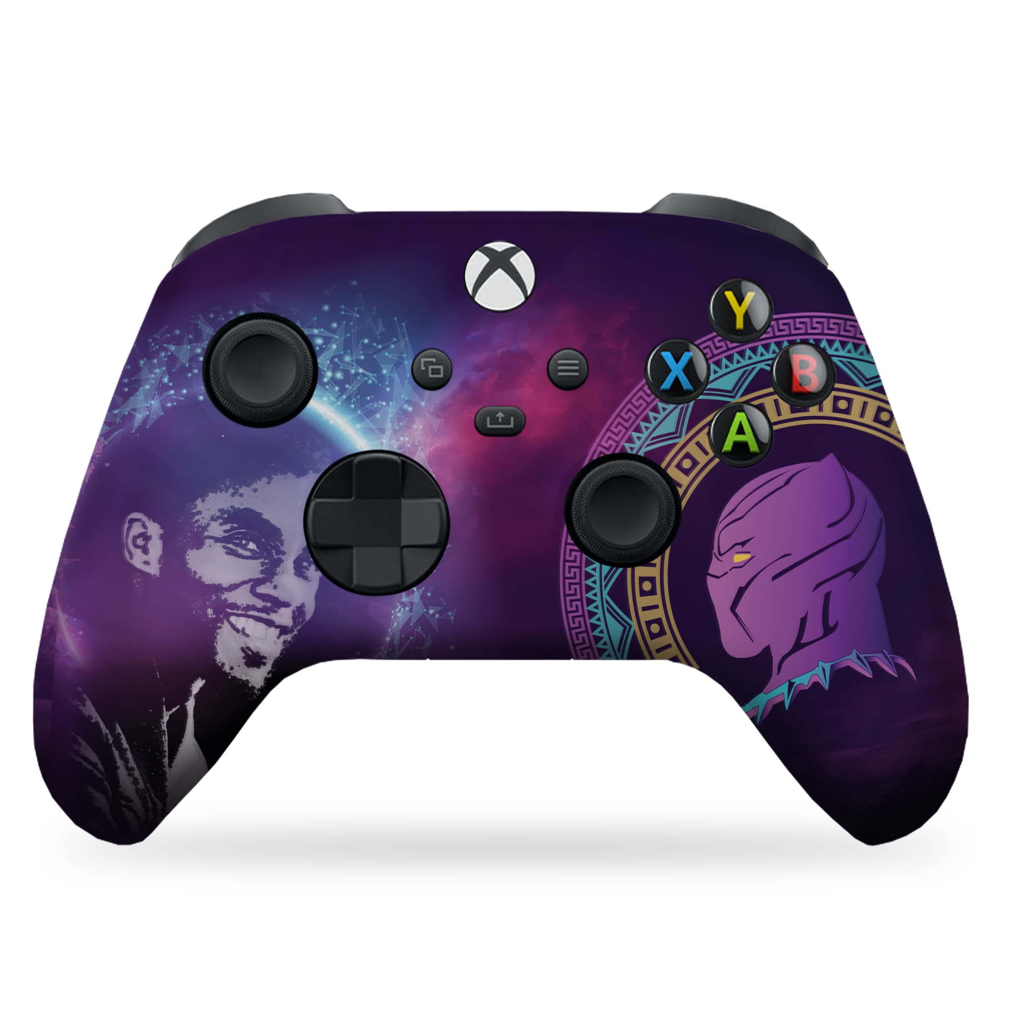 DreamController Go-Ku Custom X-box Controller Wireless compatible with X-box One/Series X/S Proudly Customized in USA with Permanent HYDRO-DIP Printing (NOT JUST A SKIN) - Flex Gamingproduct_type