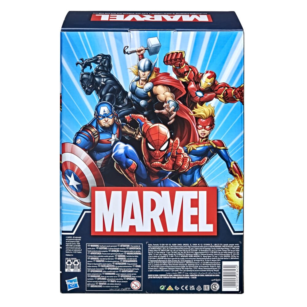 Marvel Titan Hero Series X-Men Wolverine 12-Inch-Scale Action Figure, X-Men Toys, Super Hero Toys for Kids, Ages 4 and Up