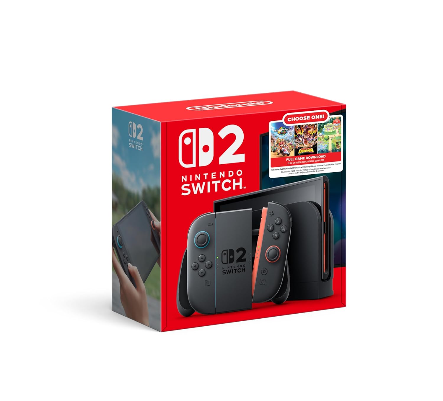 Nintendo Switch 2 – Choose Your Game Bundle – 4 Editions