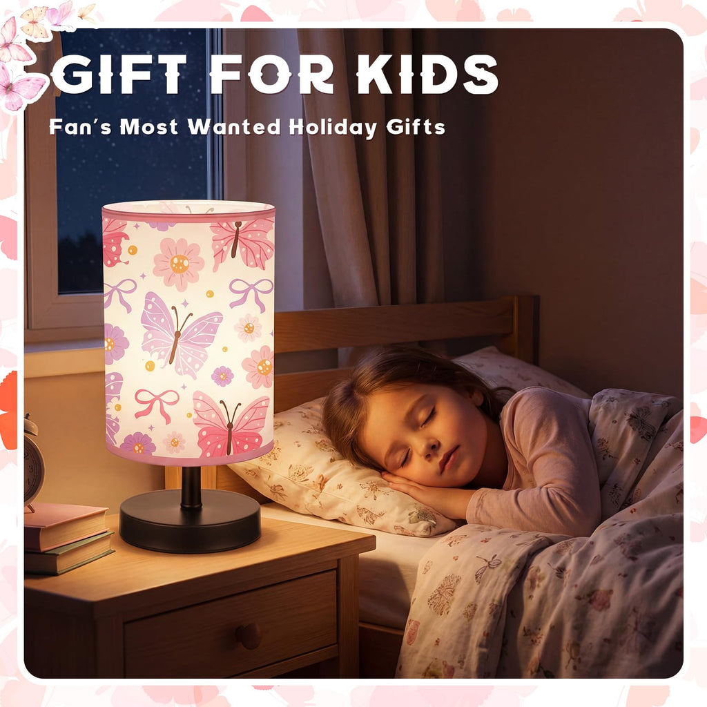 Glooglitter Linen Bedside Lamp – 21 Styles