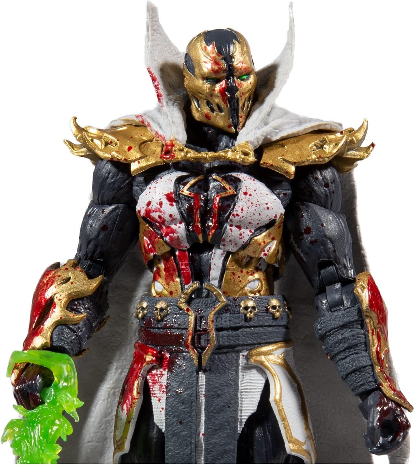 McFarlane Toys Mortal Kombat Malefik Spawn Bloody Disciple 7" Action Figure with Accessories | Mortal Kombat 7 Inch Action Figure Wave 3 - Bloody Malefik Spawn