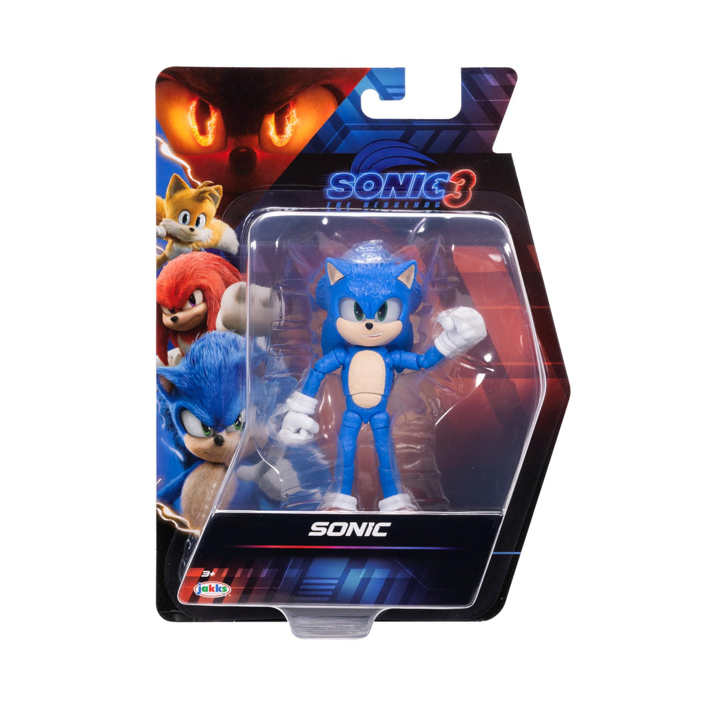 Sonic The Hedgehog – 5-Inch Shadow Action Figure – 20+ Points of Articulation – Official Collector Toy – Boys & Girls Ages 3+ | Sonic The Hedgehog Movie 5 Inch Action Figure Wave 1 - Shadow (Closed Mouth)