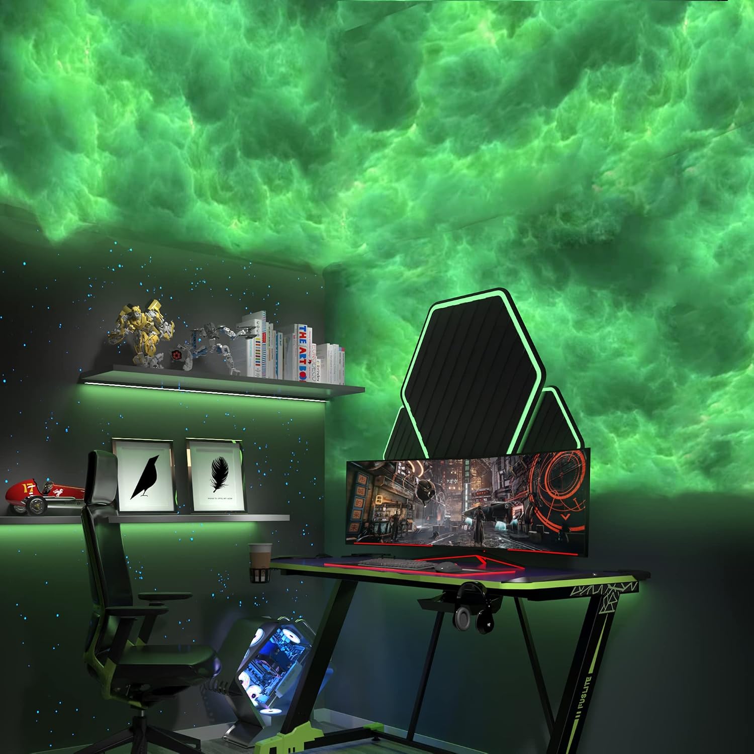 Fusehome 3D Cotton Thundercloud RGB LED Light – 2 Sizes
