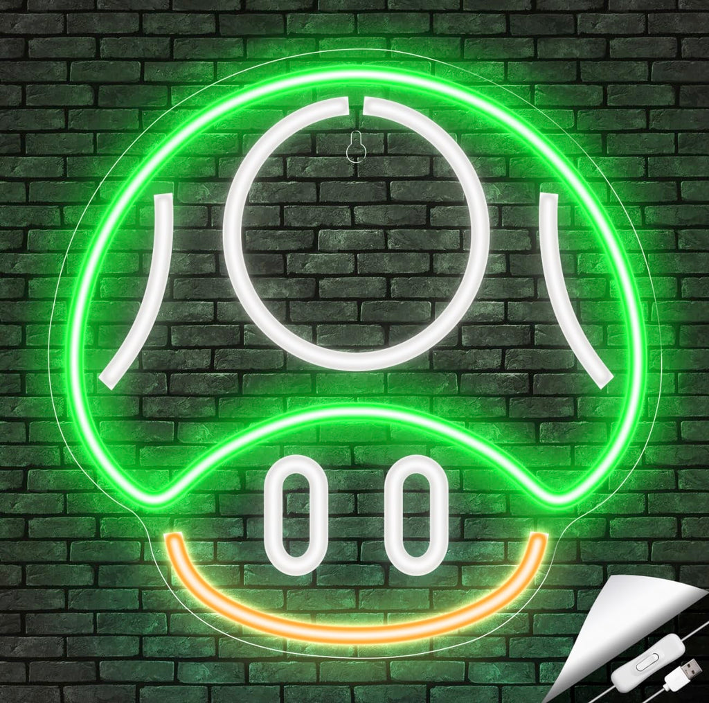 Kavaas Gamer Neon Sign, UV Printed Gaming Neon Sign for Gamer Room Decor - LED Video Game Neon Lights for Bedroom Boys, Gaming Wall decor - Best Gamer Gifts for Teenage Boys, Christmas - Flex Gamingproduct_type