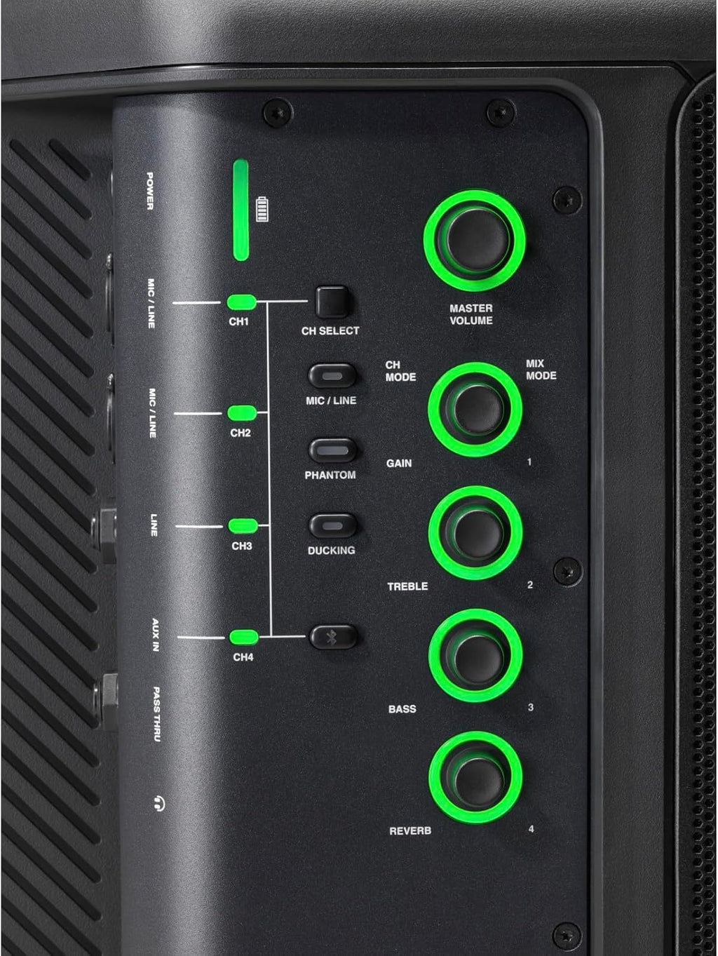JBL Professional EON ONE Compact Ultra-Portable Battery Powered Wireless PA Speaker System with Bluetooth, Professional 4-Channel Mixer, and Lexicon Effects. Black