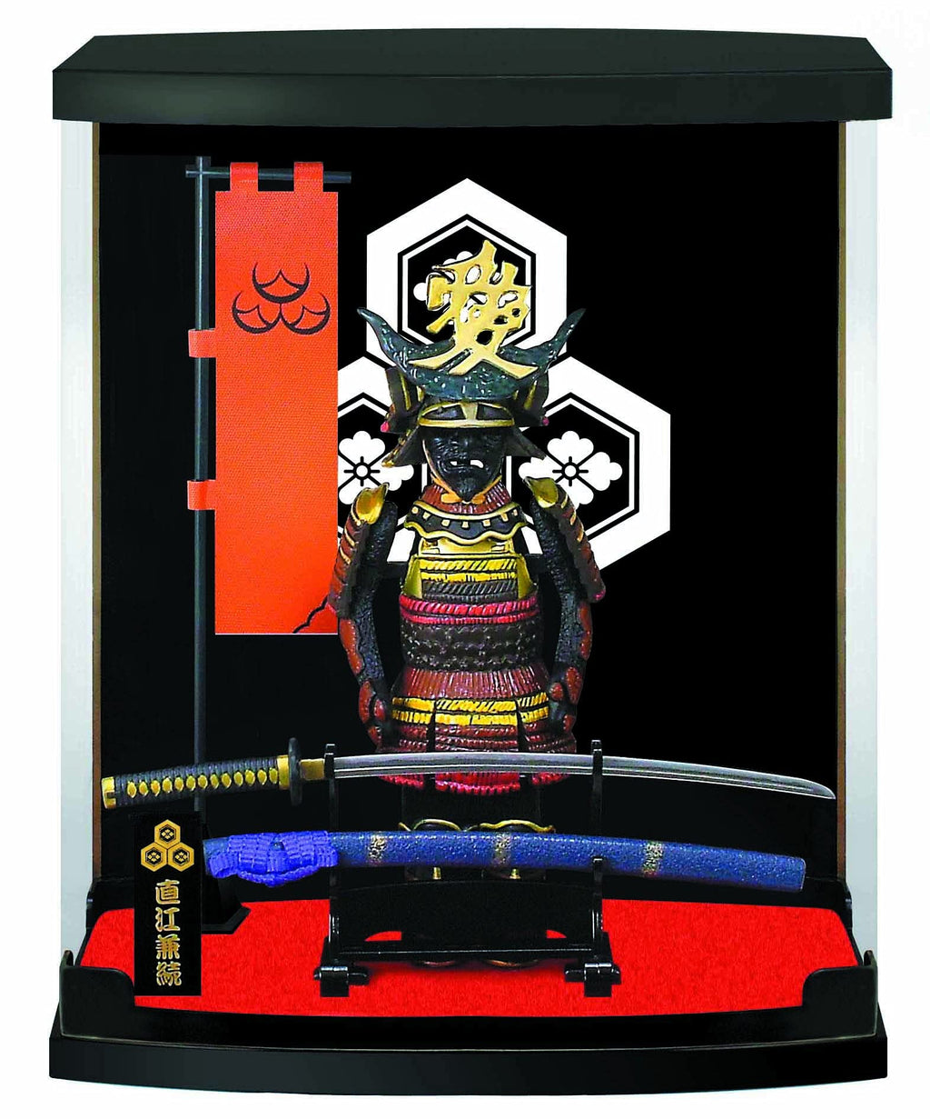 MEISTER JAPAN Samurai Figure Yamamoto Kansuke 8.3" w/Katana & Case | 1:10 scale armor honoring the Takeda strategist, with stand, flag & kakedai stand; dust-proof, gift for history fans - Flex Gamingproduct_type