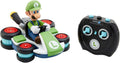 Nintendo Mario Kart 8 Luigi Mini Anti-Gravity Rc Racer 2.4Ghz, with Full Function Steering Create 360 Spins, Whiles & Drift!Up to 100'. Range - for Kids Ages 4+