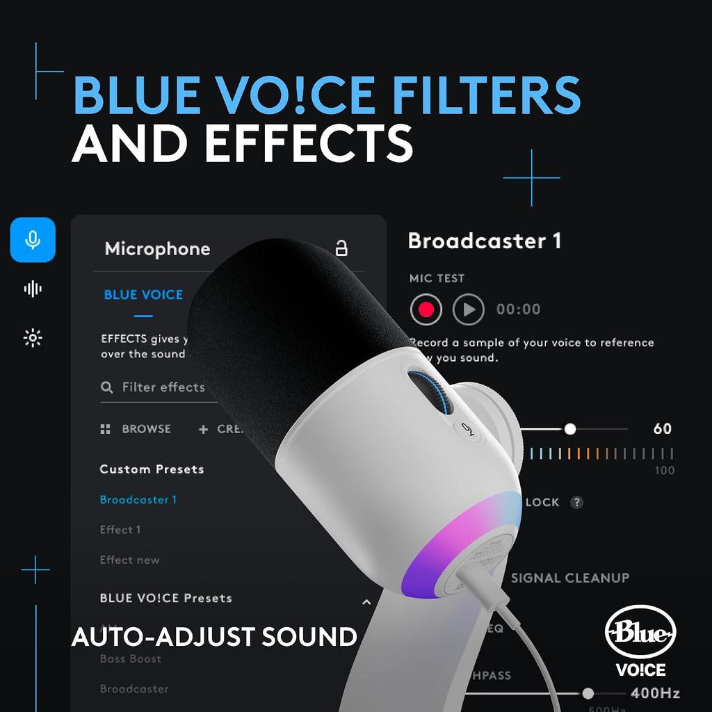 Logitech G Yeti GX Dynamic RGB Gaming/Podcast USB Microphone - Black | LIGHTSYNC, USB mic for streaming, supercardioid, USB plug and play for PC/Mac