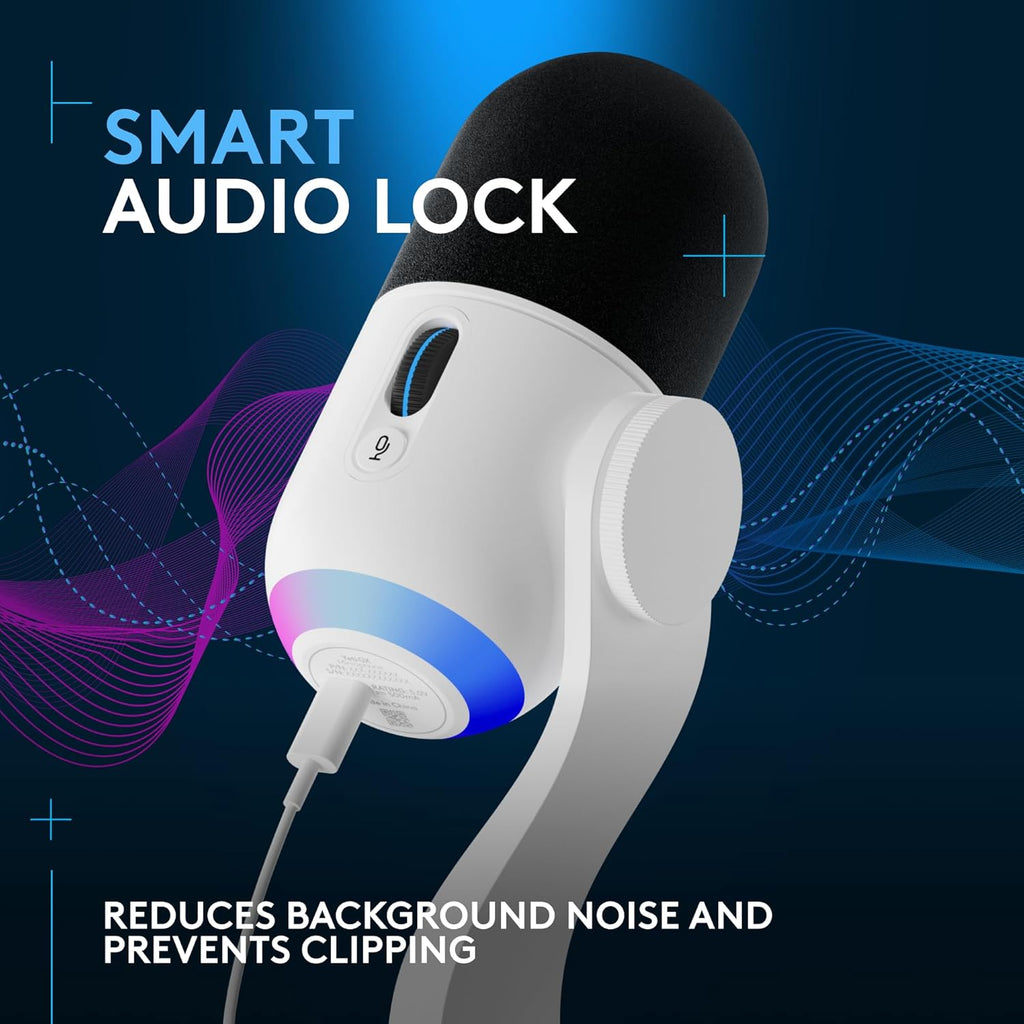 Logitech G Yeti GX Dynamic RGB Gaming/Podcast USB Microphone - Black | LIGHTSYNC, USB mic for streaming, supercardioid, USB plug and play for PC/Mac