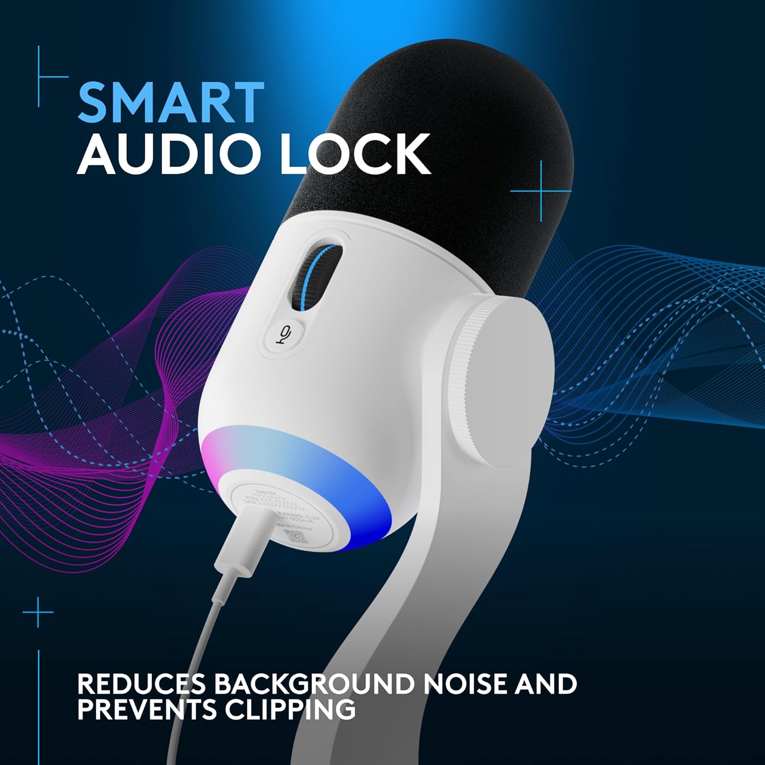 Logitech G Yeti GX Dynamic RGB Gaming/Podcast USB Microphone - Black | LIGHTSYNC, USB mic for streaming, supercardioid, USB plug and play for PC/Mac
