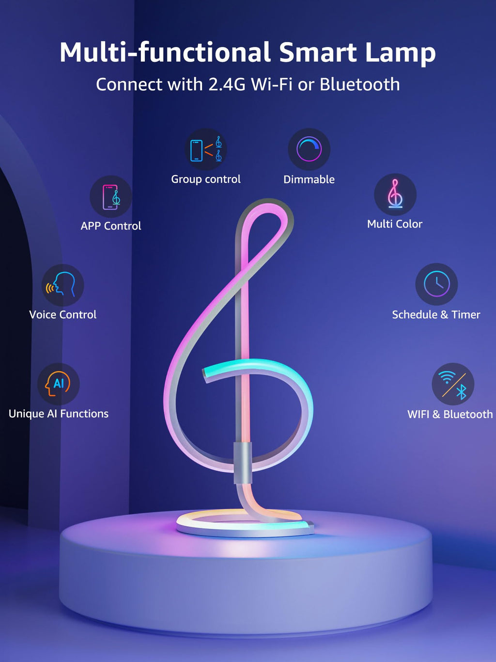 Lepro TB1 AI Smart Table Lamp – 2 Styles