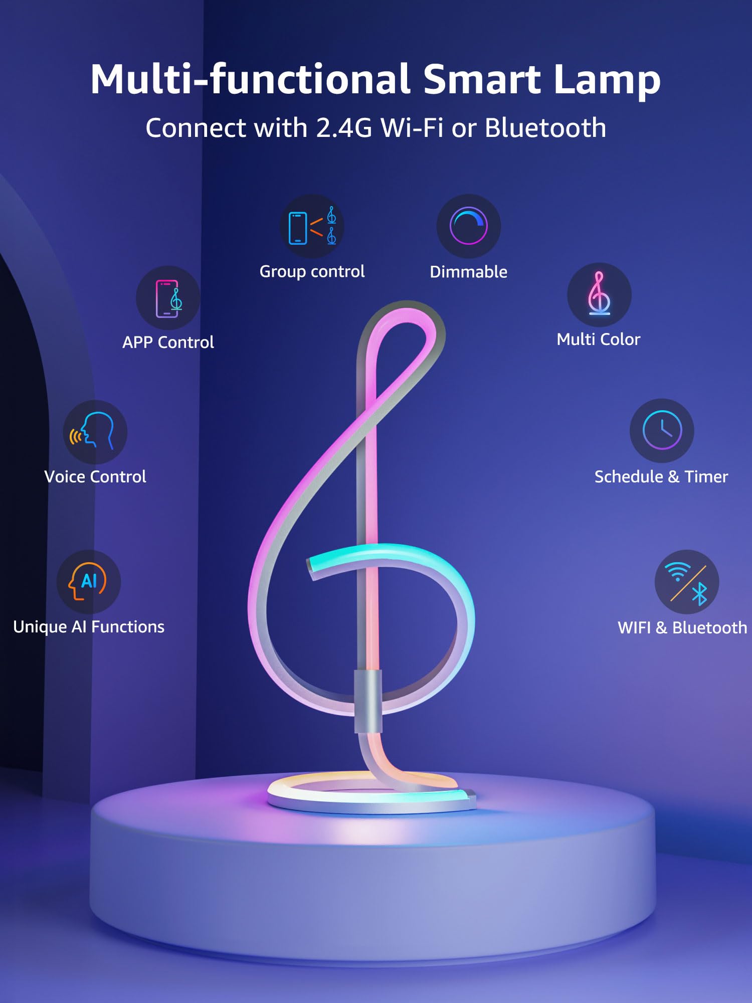 Lepro TB1 AI Smart Table Lamp – 2 Styles