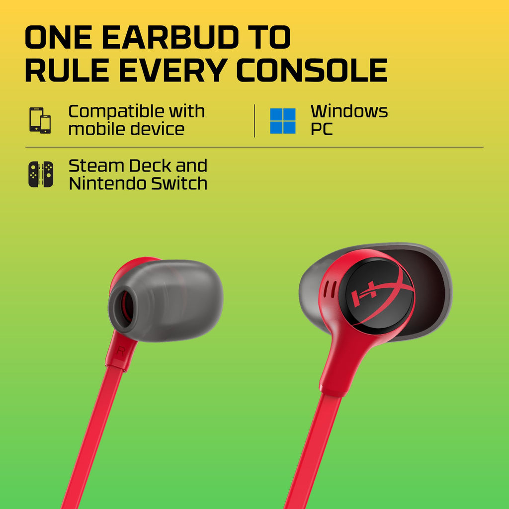 HyperX Cloud Earbuds II Wired Gaming Earbuds – 2 Colors