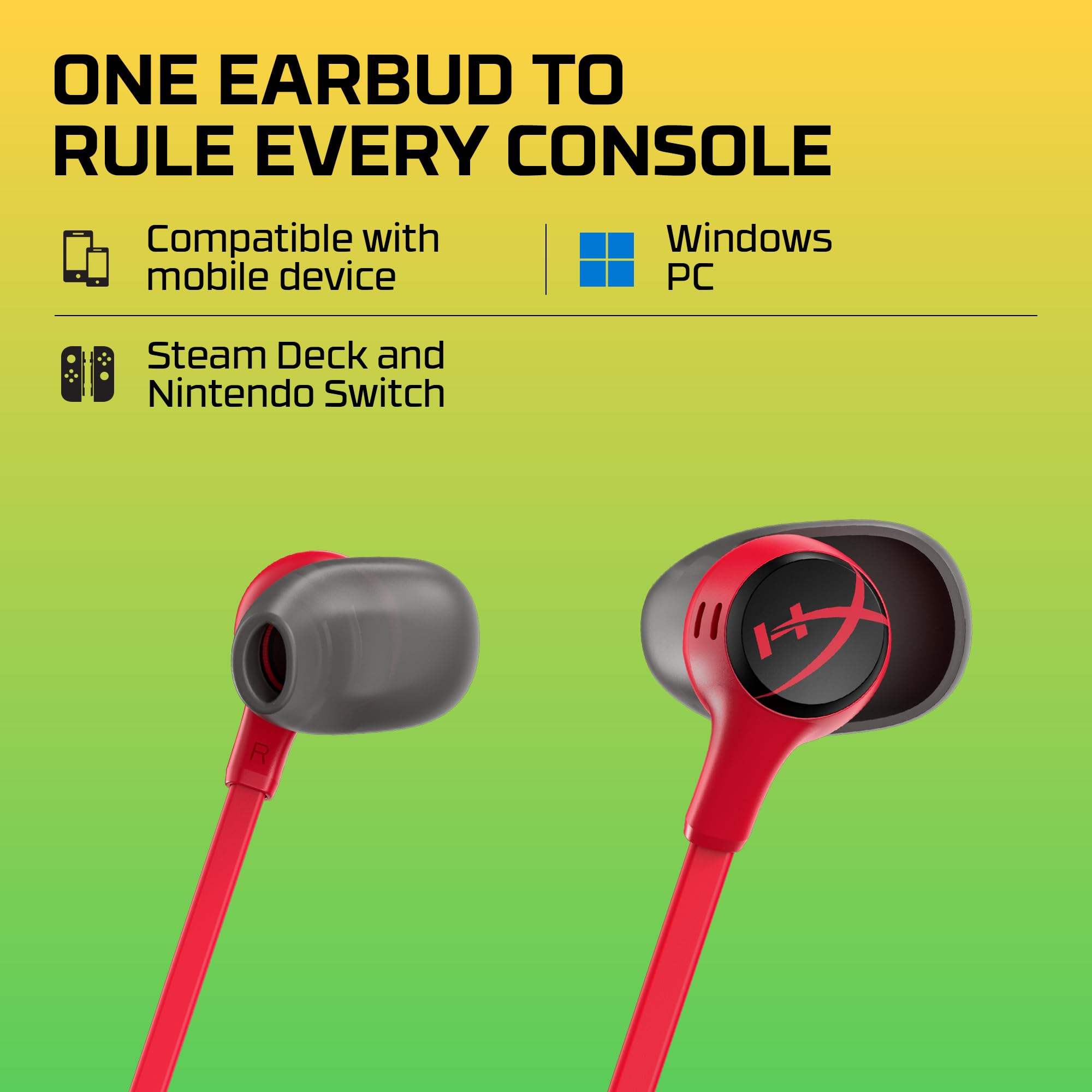 HyperX Cloud Earbuds II Wired Gaming Earbuds – 2 Colors