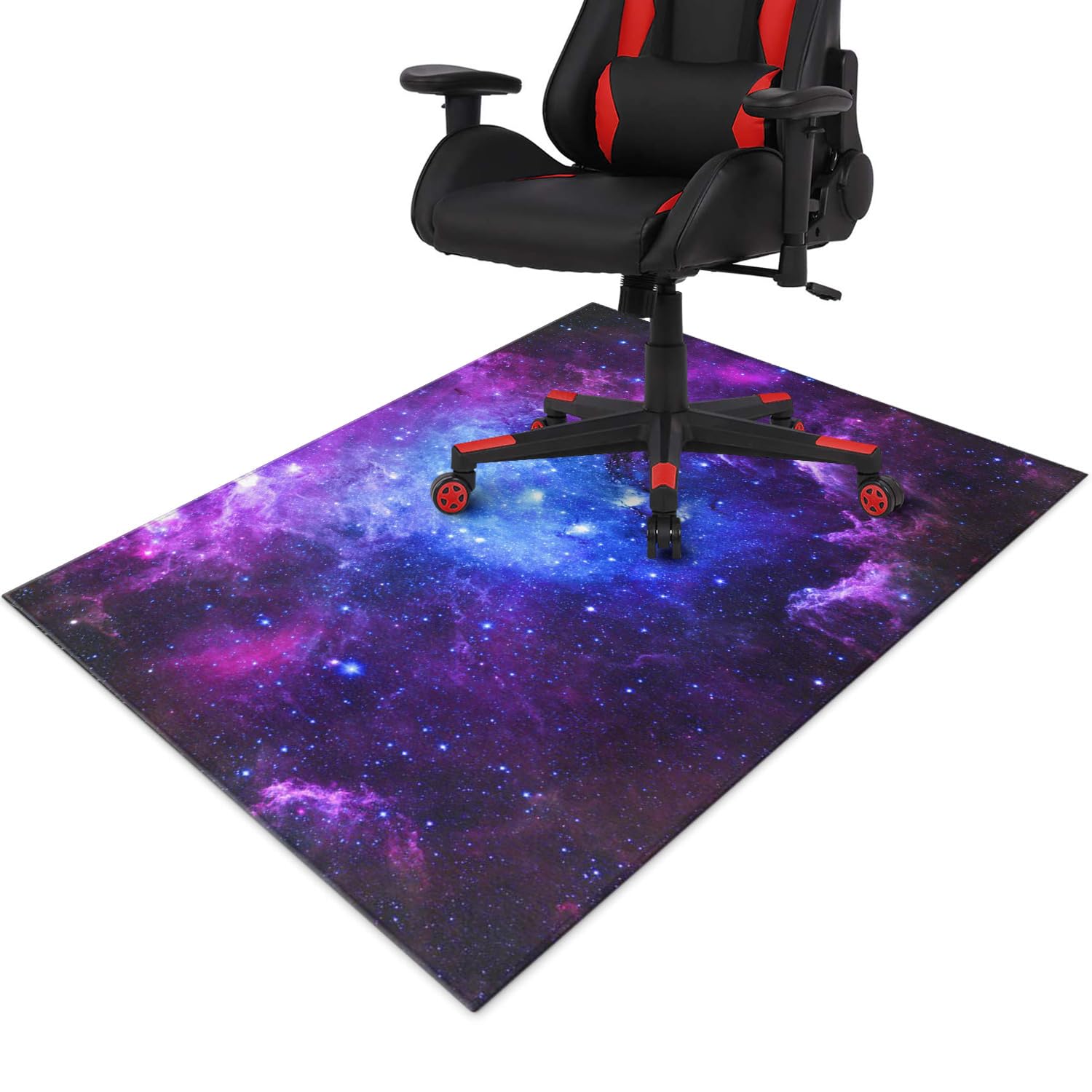Gaming Chair Mat for Carpet Hardwood Tile Floor,36"x48" Gamer Rugs for Game Room, Under Desk Non Slip Gamer Rug,Low-Pile Game Room Rug,Rubber Backing Large Gaming Chair Floor Mat,Green Honeycomb - Flex Gamingproduct_type