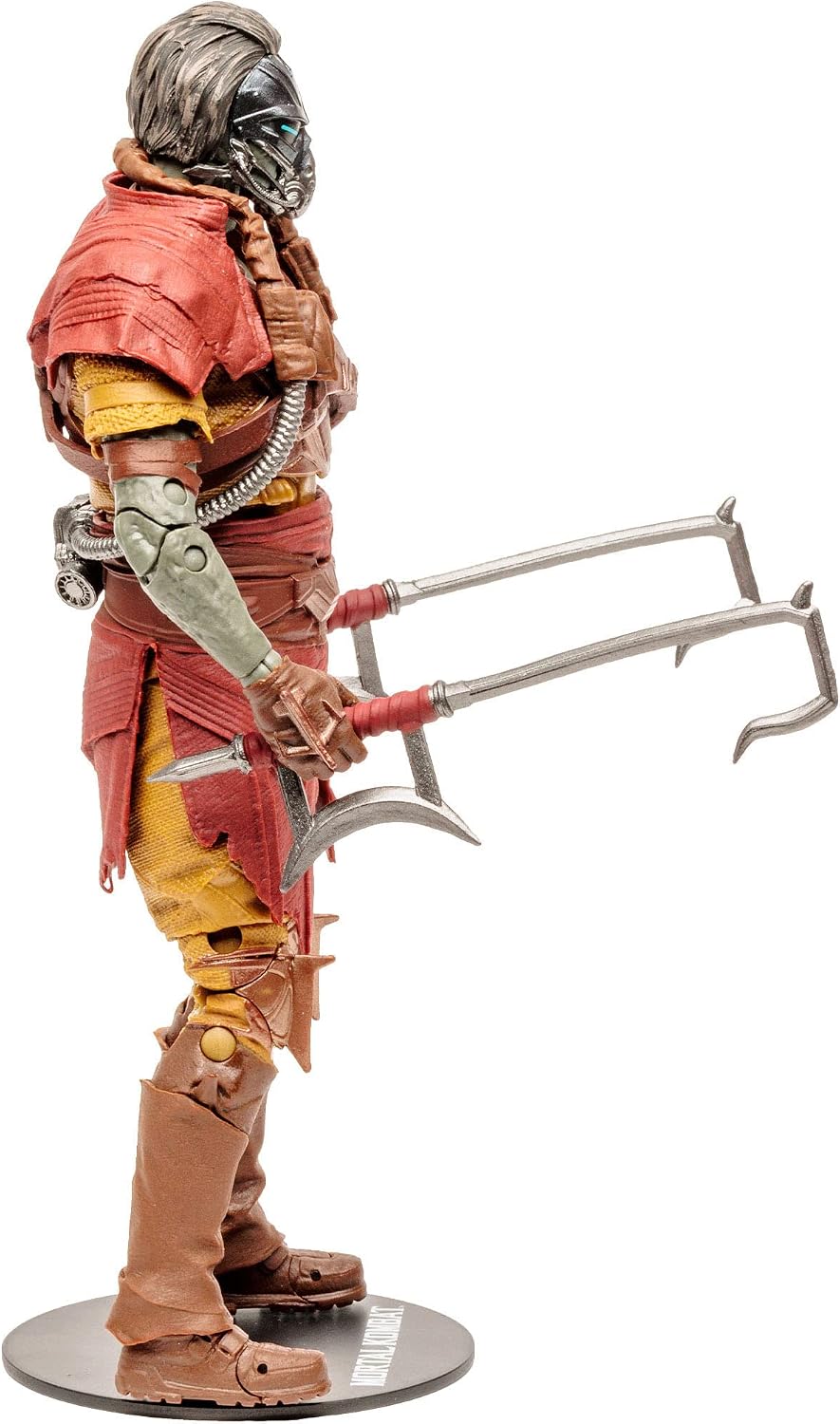 McFarlane Toys - Mortal Kombat 7IN Figures WV10 - KABAL (Rapid RED) | Mortal Kombat 7 Inch Action Figure Wave 10 - Kabal Rapid Red