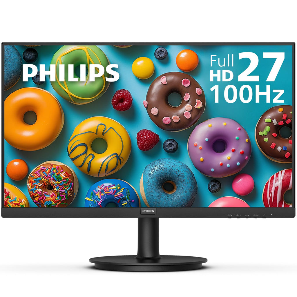 Philips 24 inch 100Hz Computer Monitor, Frameless Full HD (1920 x 1080), VESA, HDMI x1, VGA Port x1, Eye Care, 4 Year Advance Replacement Warranty, 241V8LB - Flex Gamingproduct_type