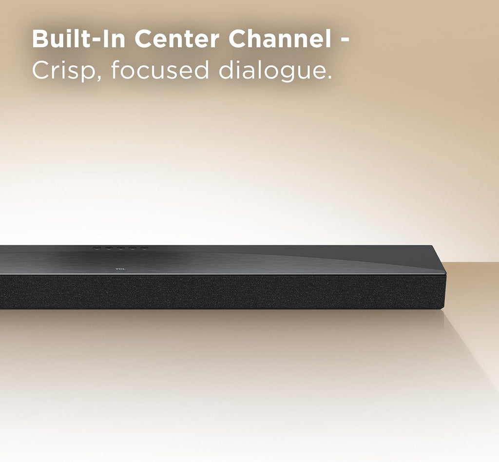 TCL Q-Series 5.1 Surround Sound Bar with Wireless Subwoofer – Q65H, Q75H & Q85H