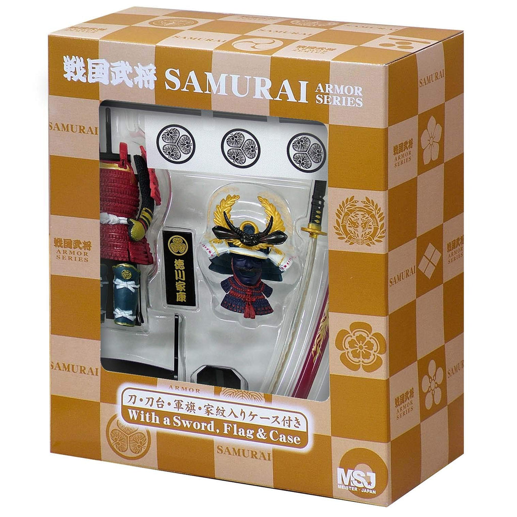 MEISTER JAPAN Samurai Figure Yamamoto Kansuke 8.3" w/Katana & Case | 1:10 scale armor honoring the Takeda strategist, with stand, flag & kakedai stand; dust-proof, gift for history fans - Flex Gamingproduct_type